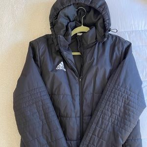 Black Adidas Soccer Coat